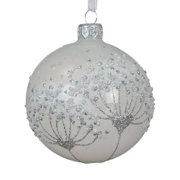 Bauble Glass Enamel Shiny Hogweed Image