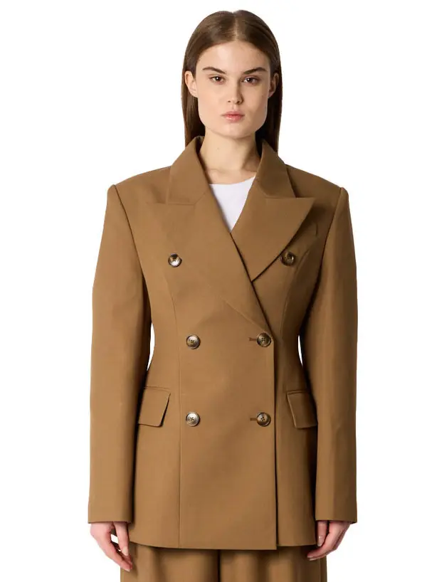 Oversized Double-Breasted Blazer