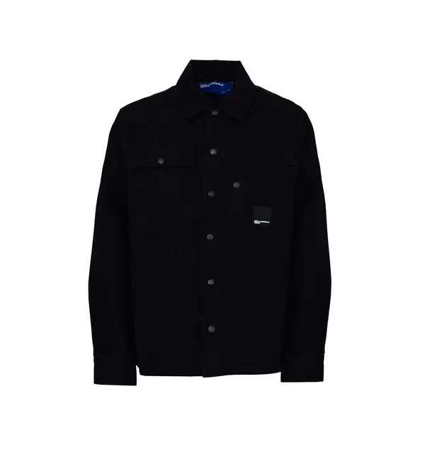 Long Sleeves Shirt  with Logo Patch