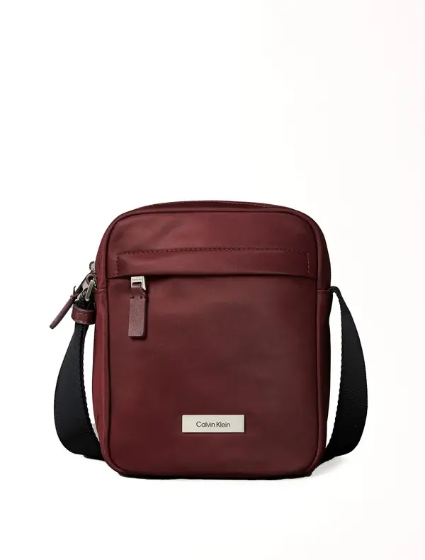 Matte Nylon Reporter Bag