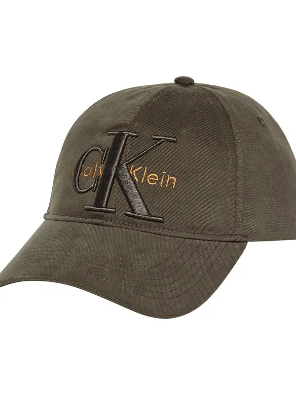 Layered Monogram Logo Graphic Baseball Cap