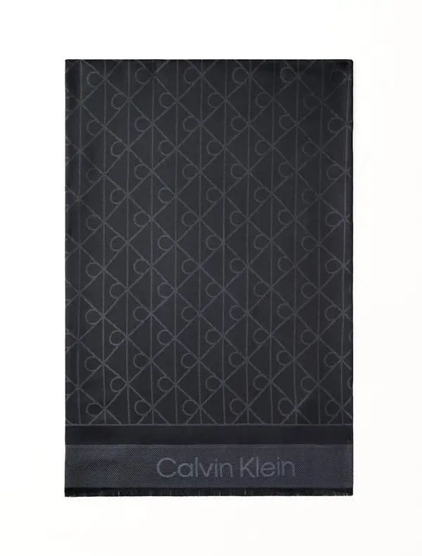 Soft Tonal Logo Scarf