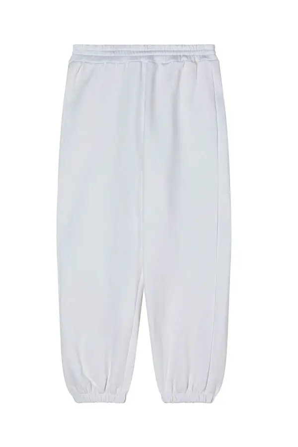 Relaxed-Fit Sweatpants with Elastic Cuffs