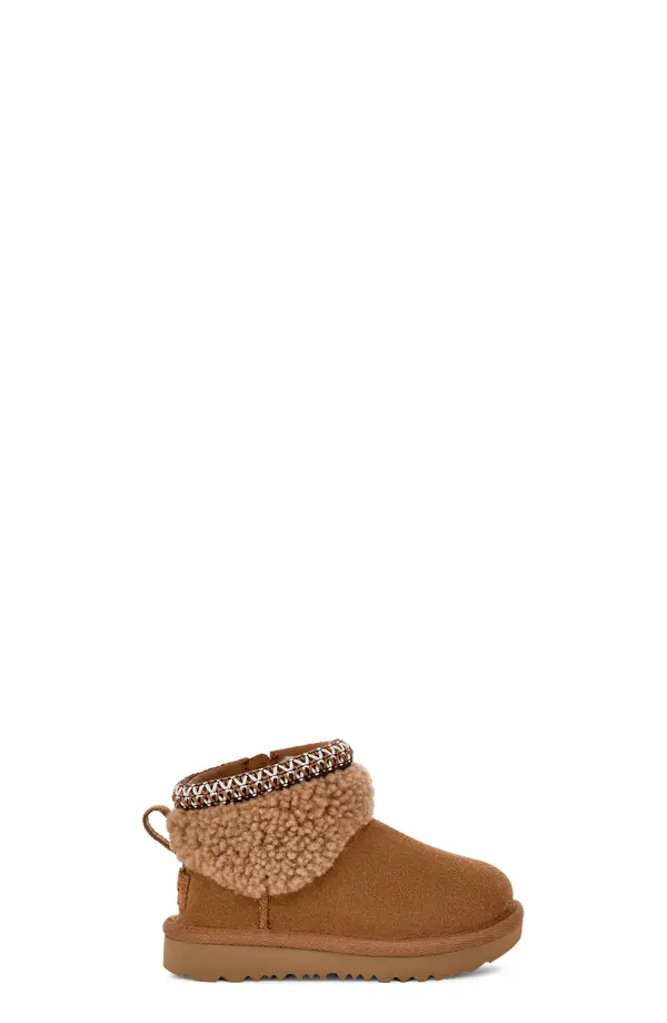 Classic Ultra Mini Maxi Curly Boot - Kids