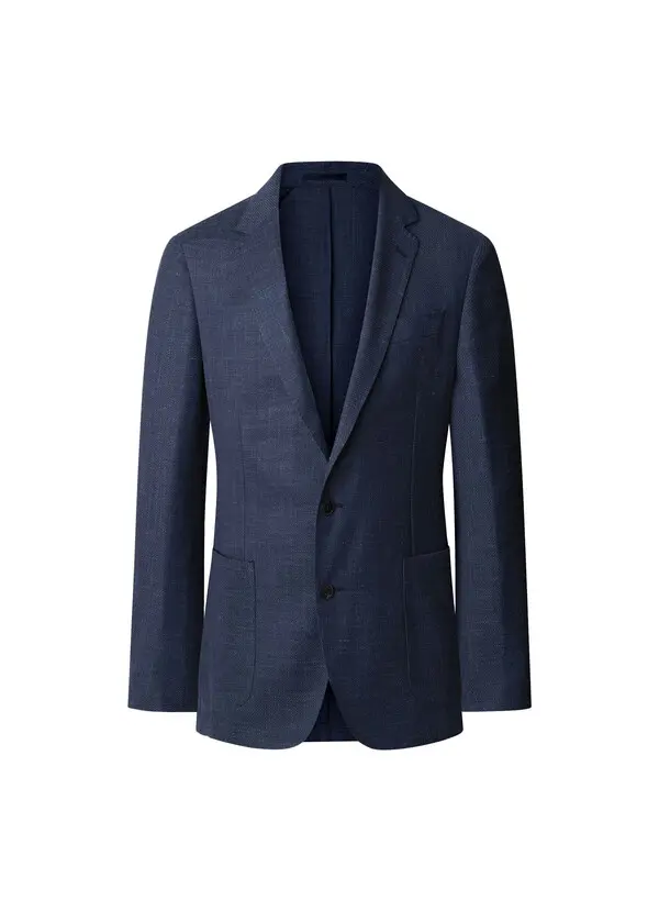 Wool Linen Stretch Jacket