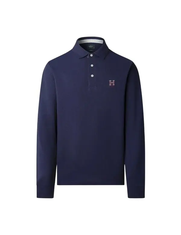 H Hertigae Long Sleeve Polo Shirt