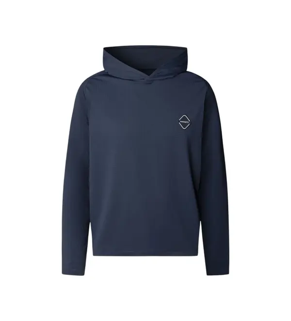 Lightweight Waffle Knit Pullover Hood