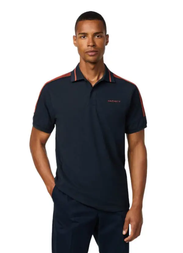 Classic Fit Short Sleeve Tape Polo Image