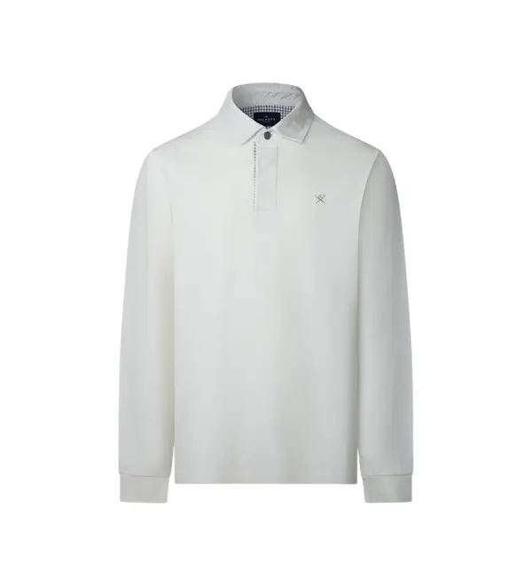 Classic Fit Woven Trim Rugby Shirt