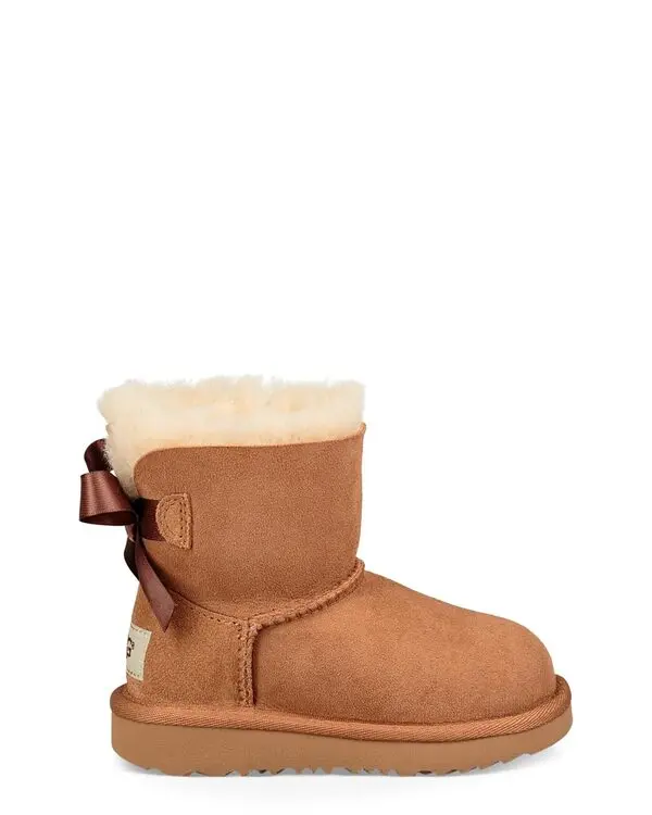 Mini Baily Bow II Suede Boots - Kids