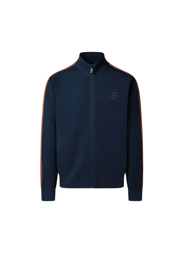 Lounge Track Full Zip Sweater
