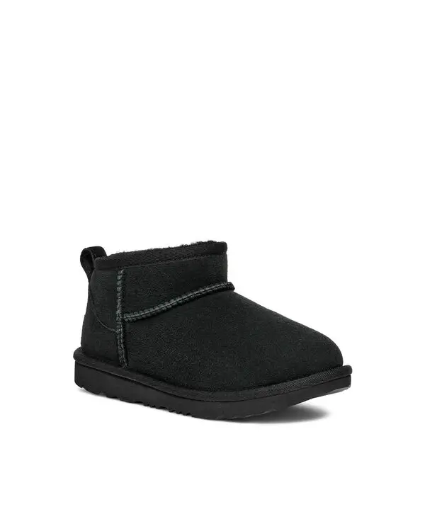 Classic Ultra Mini Suede Ankle Boots - Junior