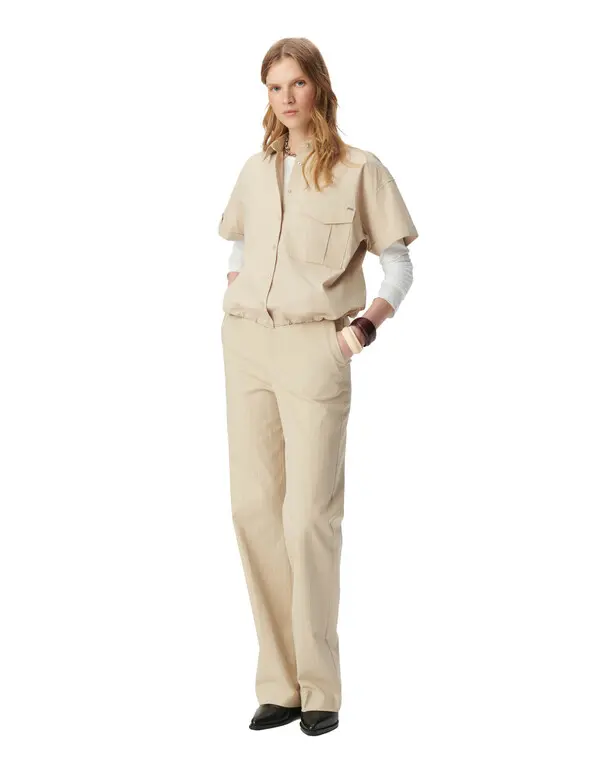 Oversized Short Sleeved Shirt