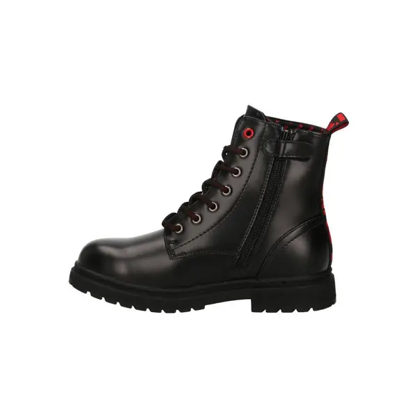Classic Combat Boot with Logo Detail 36-39