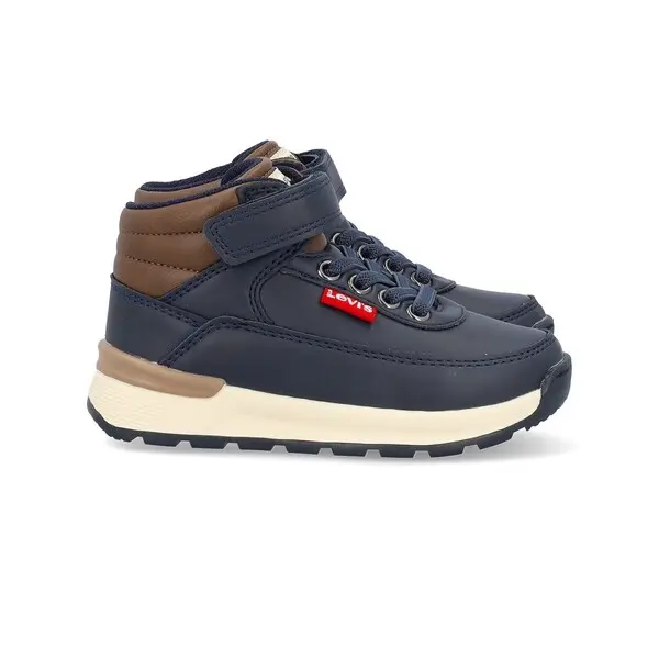 High-Top Sneaker Boots with Velcro - Kids