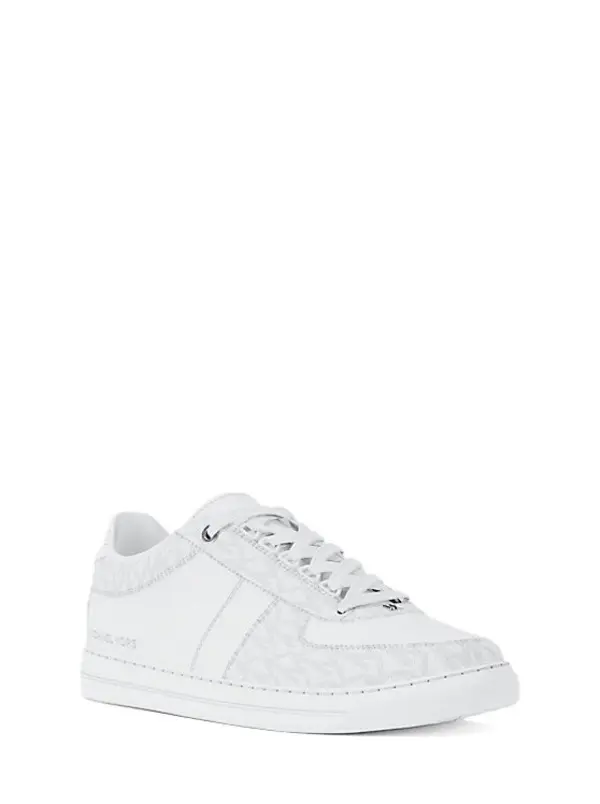 Brady Signature Logo Leather Sneakers