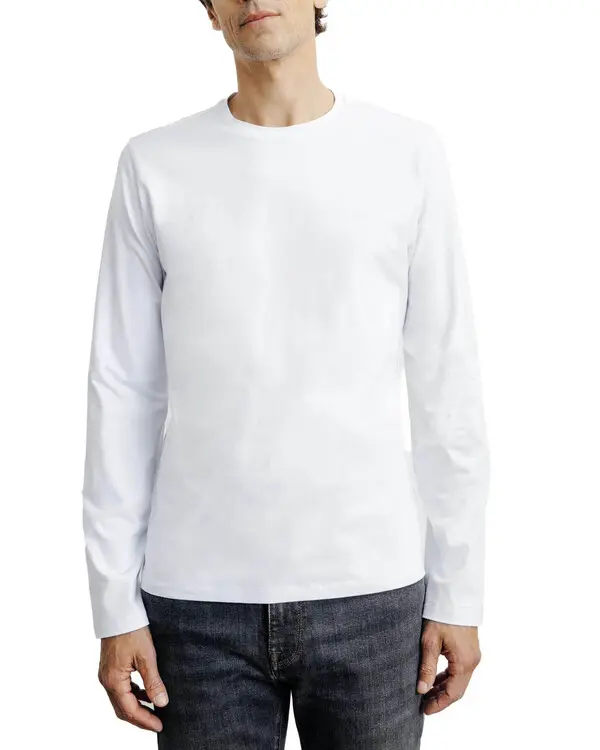 Long Sleeved Crew Neck T-shirt