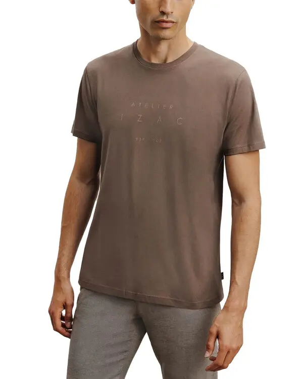 Logo Print Cotton Short Sleeve T-shirt