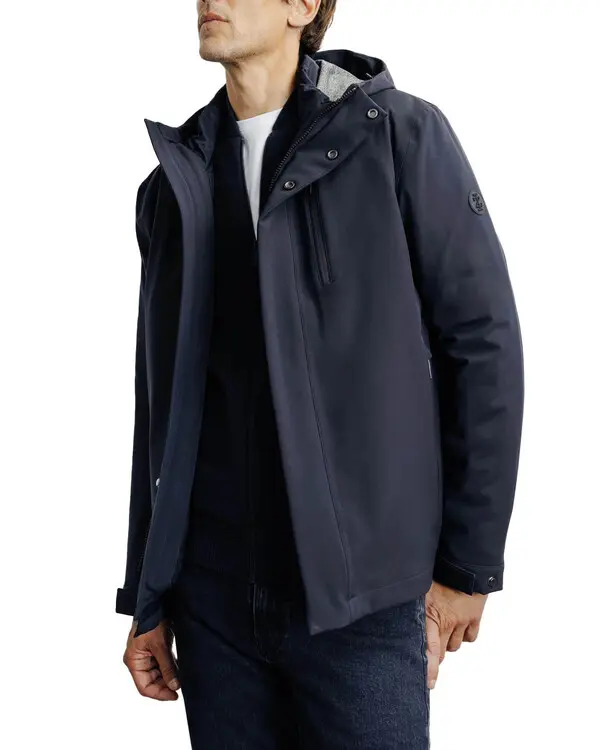 3-in-1 Short Parka Coat