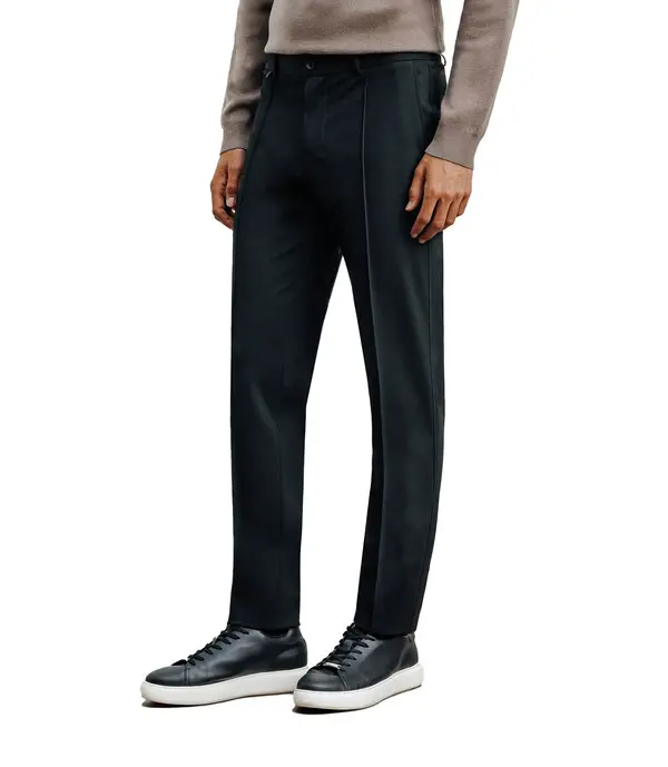 Knitted Fitted Trousers