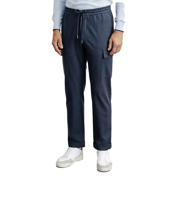 Elasticated Waistband Cargo Pants