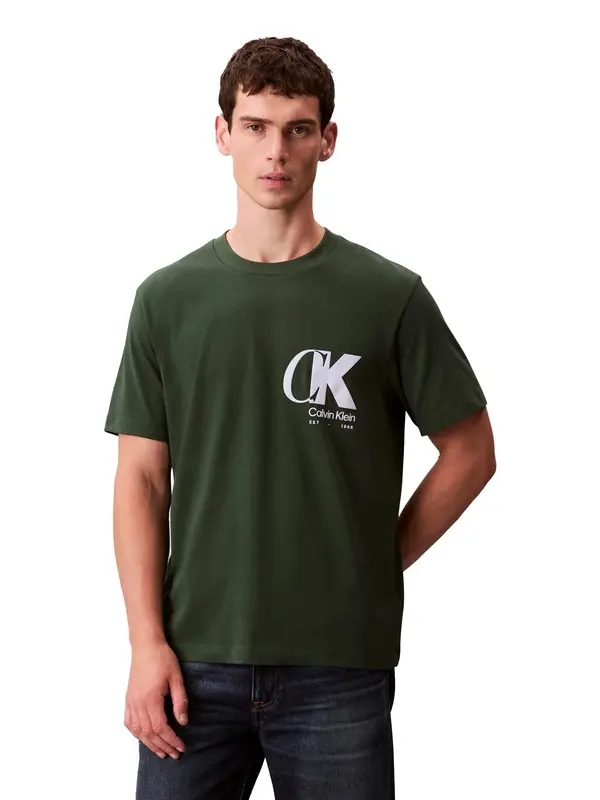 Short Sleeves T-Shirt with CK Pocket Logo