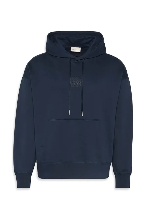 Hoodie with Chest Badge