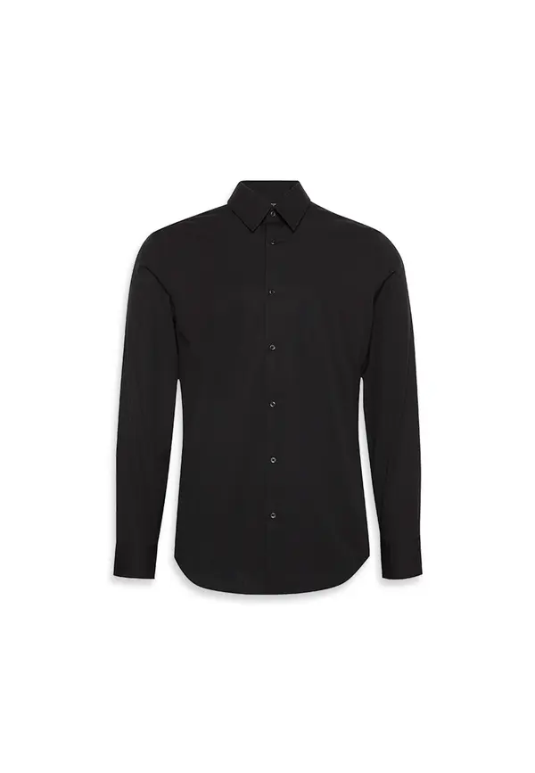 Regular Fit Long Sleeved Cotton Shirt