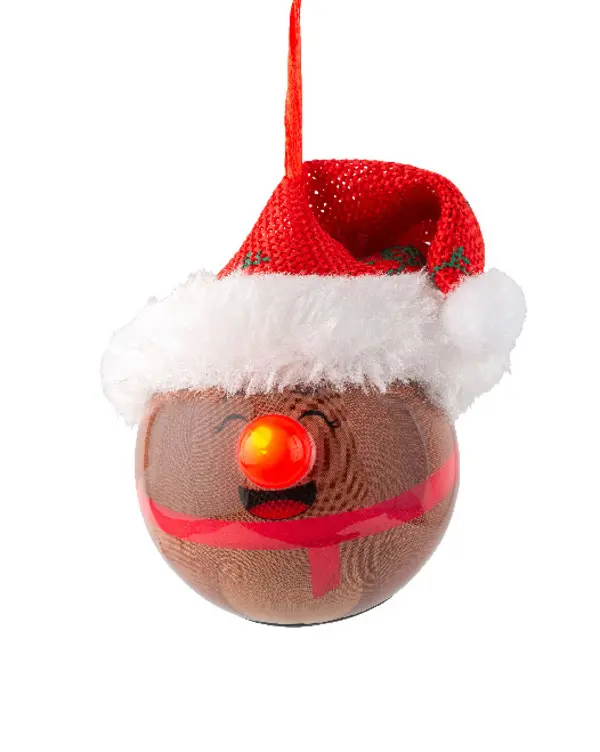 LED bauble polyfoam flashing effect BO indoor BROWN Image