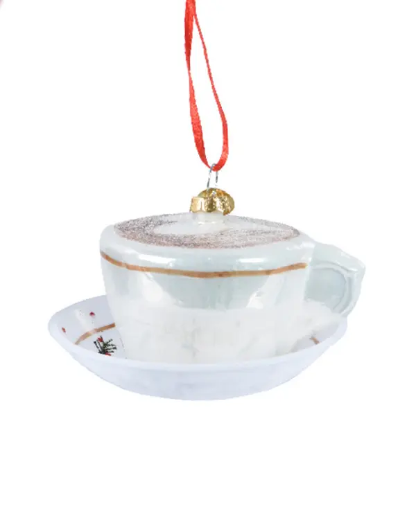 Ornament glass bow
coffe cup Image