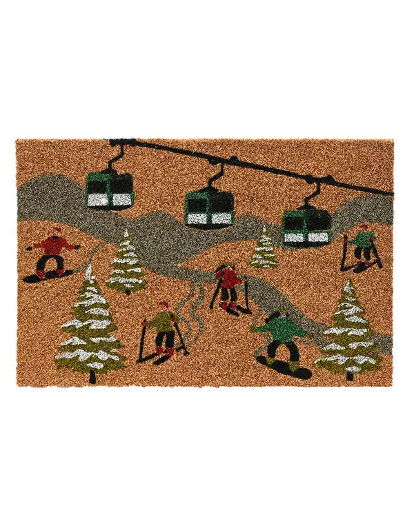 Doormat coir rectangle tufted TELECIEGE Image