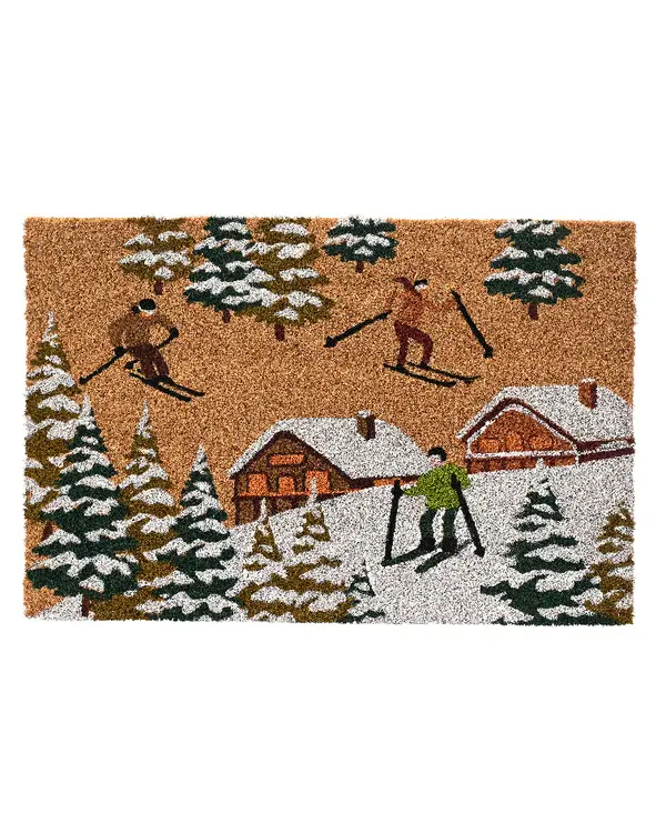 Doormat coir rectangle tufted SKI Image