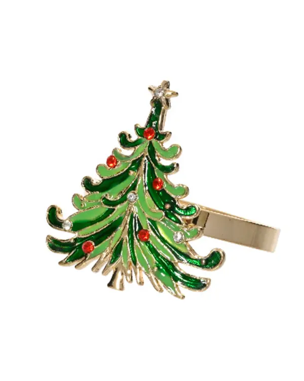 NAPKIN RING TREE  SET/2 Image