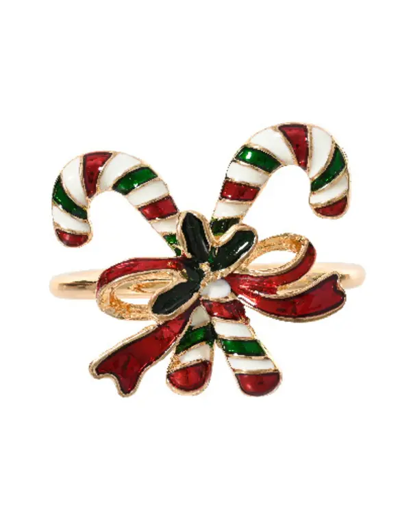 NAPKIN RING CANE  SET/2 Image