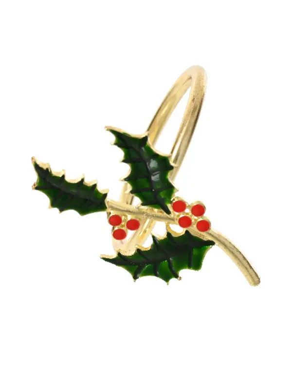 NAPKIN RING BERRY  SET/2 Image