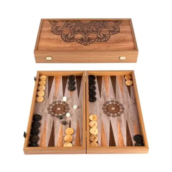 Mandala Art Premium Backgammon Set