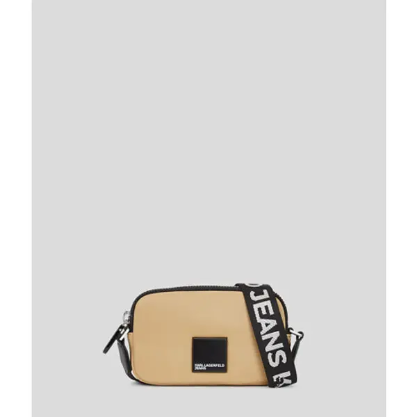 Small Box Crossbody Bag with Statement Detail