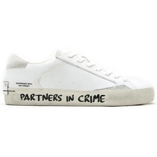 Distressed  Leather Sneakers "Partners in Crime"