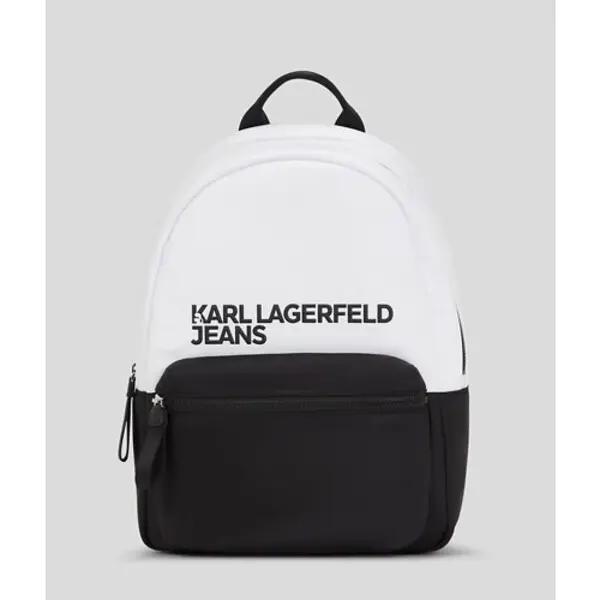 Color-block Nylon Backpack