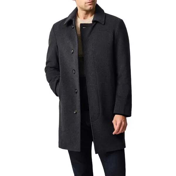 Italian Wool-cashmere Car Coat