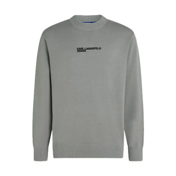 Crewneck Sweatshirt with Minimal Chest Graphic