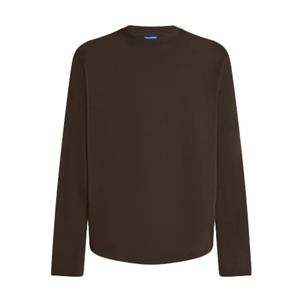 Long-Sleeve Mock Neck T-Shirt