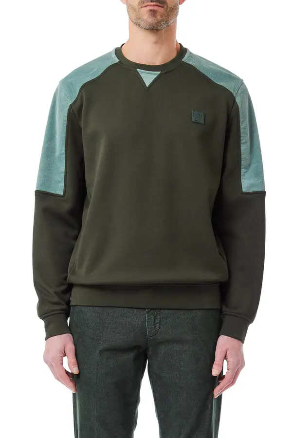 Crew-neck Cotton sweatshirt Image