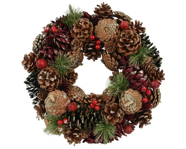 WREATH PINECONE