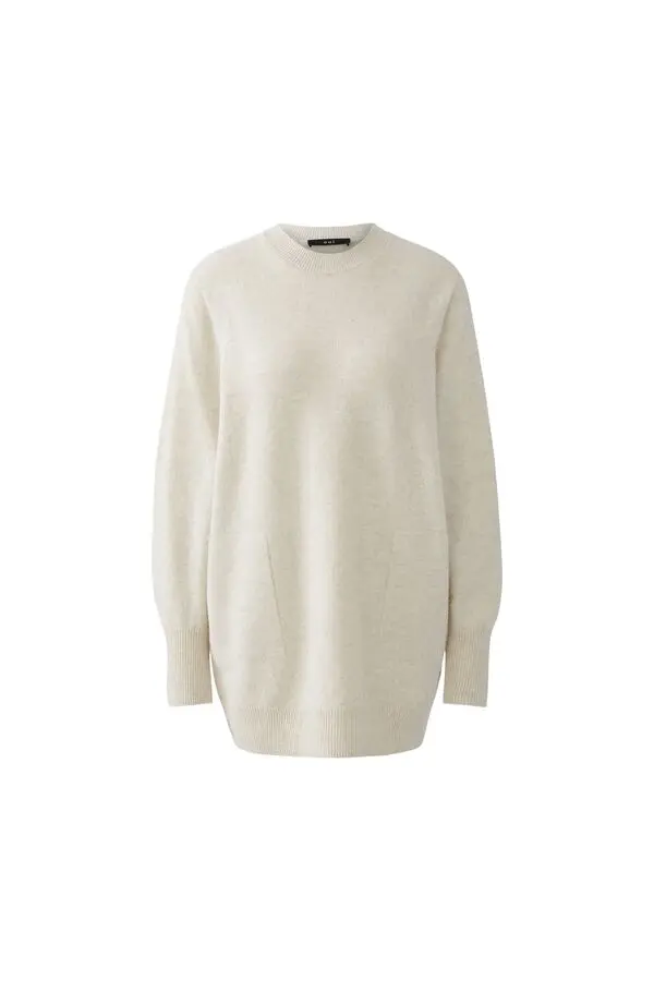 Oversized Knit Tunic Sweater