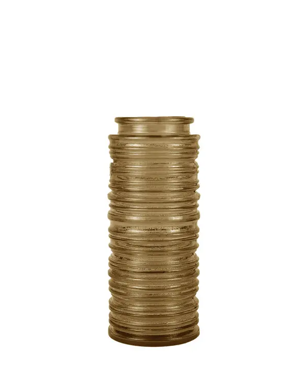 ZEBRA VASE WITH RELIEF 24CM  Image