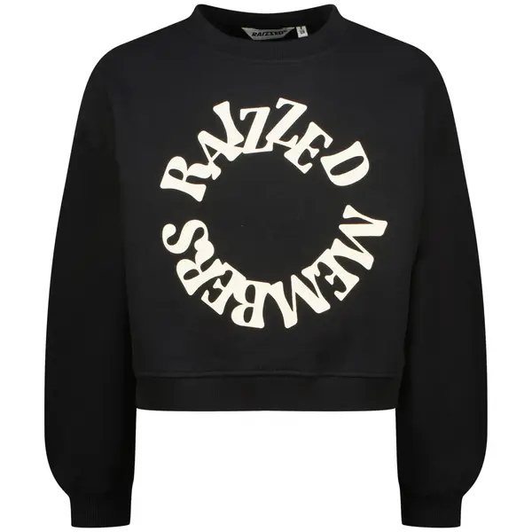 Crewneck Sweatshirt with Circle Graphic
