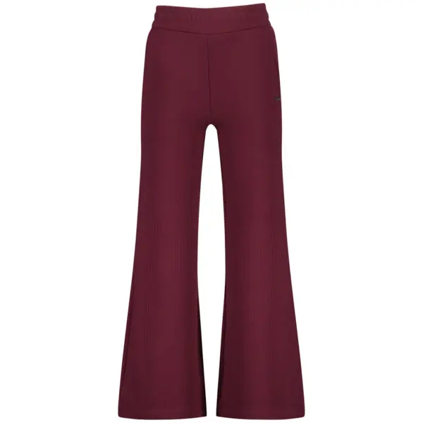 High-Waist Cotton Trousers