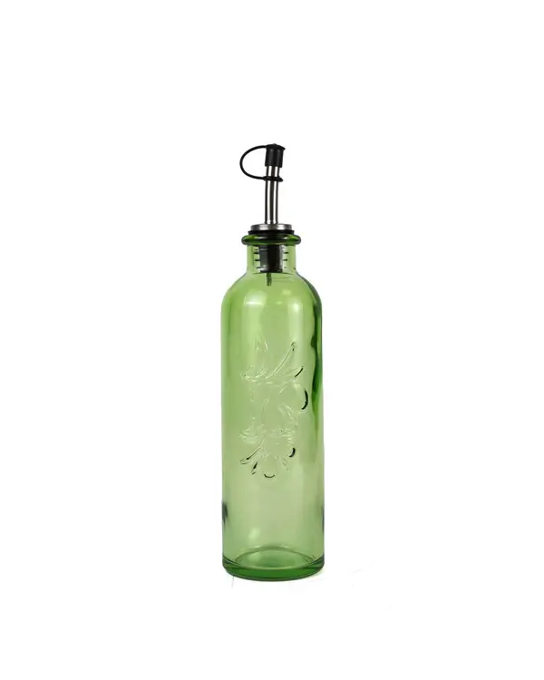 OLIVE OIL BOTTLE W/METAL DISP. 500CC 