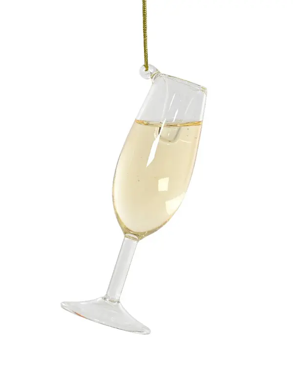 Wine glass glass w
liquid inside CHAMPAGNE